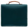 Woman-handmade-hand-stitched-etno-bag-shoulder-crossbody-satchel-briefcase-green-3[1]