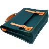 Woman-handmade-hand-stitched-etno-bag-shoulder-crossbody-satchel-briefcase-green-4